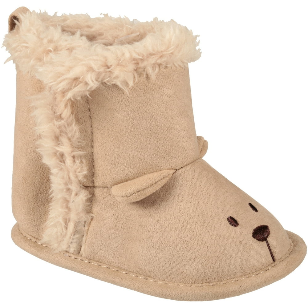 Child of Mine by Carter's Newborn Baby Boys' Teddy Bear Boots