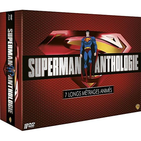 Superman Anthology - Animation Collection - 10-DVD Box Set ( Superman/Batman: Apocalypse & Public Enemies / Unbound / Superman vs. Elite / Last Son of Kr [ NON-USA FORMAT, PAL, Reg.2 Import - Fran