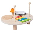 thumbnail image 4 of Phenofice 1 Set Percussion Instrument Xylophone Drum Kit Wood .9*5.9*2in Music Learning Rhythm Training, 4 of 8