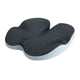thumbnail image 2 of Cojín de asiento para silla, almohada de espuma viscoelástica lavable, cojín para silla de escritorio para el hogar Gris oscuro, 2 of 9
