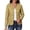 Yellow, variant on XUNKUSGA Quilted Jackets for Women Fashion Floral Print Winter Coats Lightweight Long Sleeve Collarless Button Down Padded Coat Women Casual Outerwear with Pockets M