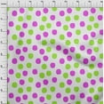 thumbnail image 4 of oneOone Cotton Jersey Light Green Fabric Polka Fabric For Sewing Printed Craft Fabric By The Yard 58 Inch Wide, 4 of 4