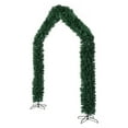 thumbnail image 4 of 94.5" 1860 Branches PVC Christmas Arch Steel Bracket Holiday Arch Decoration Green, 4 of 11