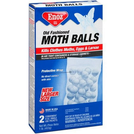 16 oz Old Fashioned Moth Balls - Enoz