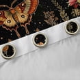 thumbnail image 4 of Manfei Moon Sun Stars Curtains Pack of 2 (42x84 Each) for Teens Adults,Flowers Mushroom Moth Curtains Blackout,Bohemian Theme Bedroom Curtains,Luxury Bedroom Decor, 4 of 6