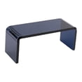 thumbnail image 1 of 1/12 Transparent Tea Coffee Table Miniature Bedroom Craft Decor Black, 1 of 8