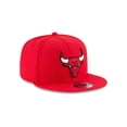 thumbnail image 3 of Gorra New Era NBA 9Fifty Snapback para hombre Chicago Bulls roja, 3 of 4
