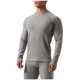 thumbnail image 2 of Ropa interior térmica para hombre, jersey liso de forro polar, cálido, cómodo, elástico, transpirable, ajustado, absorbente del sudor, ropa interior térmica deportiva, blusa de poliéster para hombre., 2 of 8