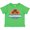 Apple Green, variant on Huntington Beach California Boys or Girls Toddler T-Shirt