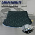 thumbnail image 2 of Trunk Mat For Ford Fusion 2007 2008 2009 2010 2011 2012, Custom Heavy Duty Cargo Mats Trunk Liner, Full Coverage Trunk Cargo Liner-black-2007-2012-black, 2 of 6
