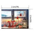 thumbnail image 2 of EREHome Tissu Polyester 7x5ft Noël Atmosphère Série Photo Arrière-Plan Studio Studio Fond Accessoires, 2 of 2