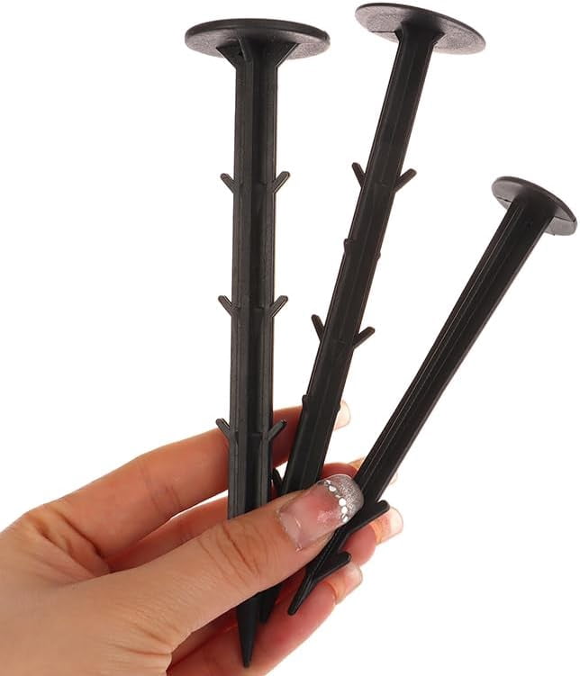 Gamvdout Trampoline Accessories trampoline parts 10Pcs Outdoor Camping Tent Pegs Ground Nails Screw Anchor Stakes Pegs Hiking Tent Stakes Garden Ground Nail Pins Accessories