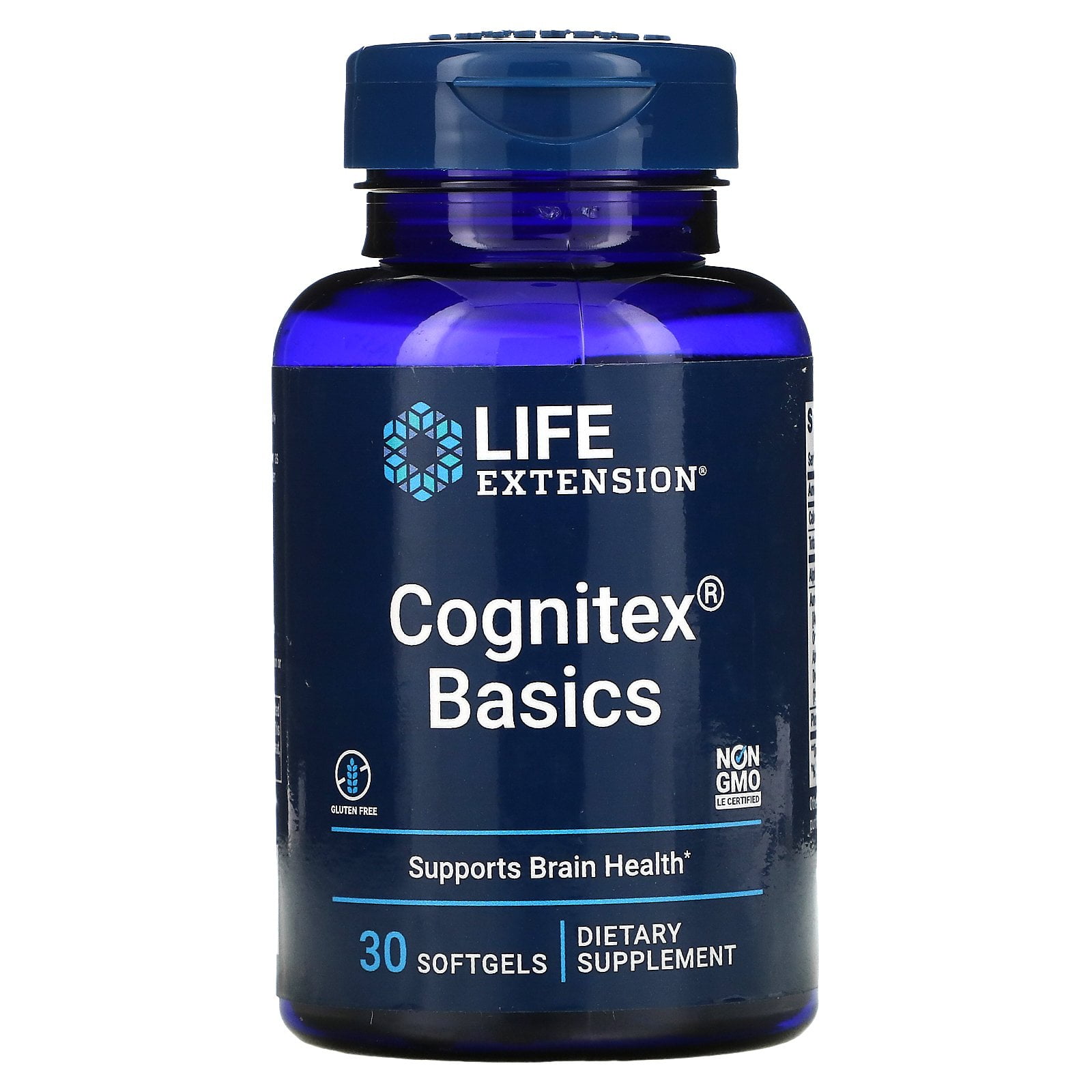 Cognitex Basics, 30 Softgels, Life Extension