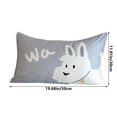 thumbnail image 3 of Fundamentos de Almohada Xihbxyly Transpirable y Fresca con Estampado de Perro Lindo para Dormitorio de Verano, 3 of 7