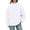 White, variant on Kaondbfi Mock Neck Sweatshirt Women Fall Oversized Turtleneck Pullover Fleece Long Sleeve Sweatshirts Tops Womens Essentials Fashion Clothing
