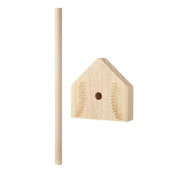 ROCKROK Championship Rings Display Holder Baseball Rings Holder Wood Baseball Stand