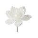 thumbnail image 2 of Rapeiae 15CM Adhesive Powder Flocking Christmas Flower High-end Fabric Christmas Decoration Simulation Flower, 2 of 6