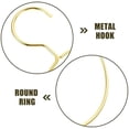 thumbnail image 6 of 16 Pcs Metal Circle Hanger, Belt Scarf Ring Hanger, No Snag Closet Storage Organizer Holder for Mens Ties, Womens Shawls, Pashminas, Towel, Clothes, 6 of 6