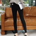 thumbnail image 5 of Kctiaxy High Waisted Leggings for Women Thick Fleece Lined Tights Fashion Casual Winter Warm Span Long Pants with Exquisite Print, 5 of 8