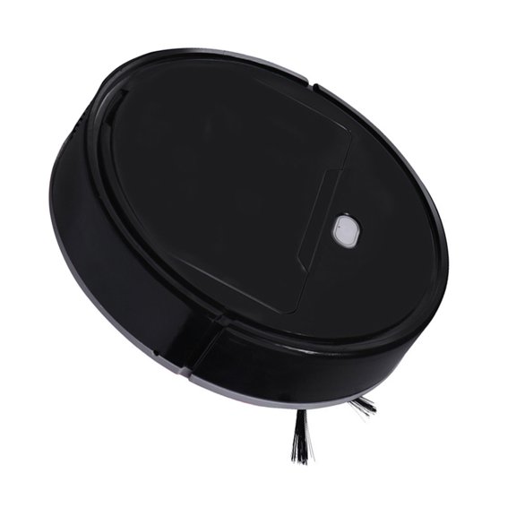 WASHWEPE Black Automatic Dust Catcher Vacuum with Strong Suction for Home