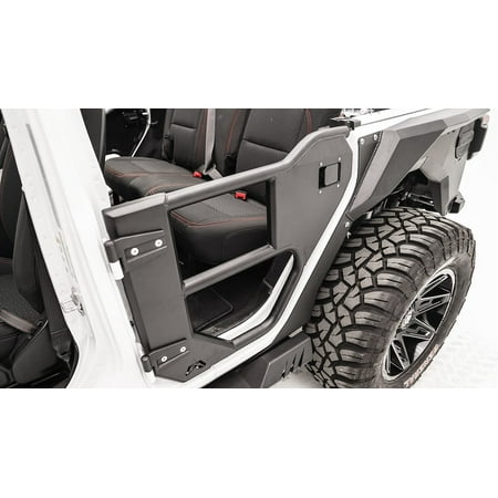 18-C JL 4-DOOR; REAR DOOR; RATTLE RESISTANT, NON-LOCKING DOOR HANDLES Fits select: 2020 ,2023 JEEP WRANGLER