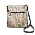 thumbnail image 2 of HELLHERO Butterfly and Flowers Shoulder Bag, Inner Pocket Satchel Bag Exquisite UV Craft Fashion Women's Shoulder Bag for Travel Daily, 2 of 7