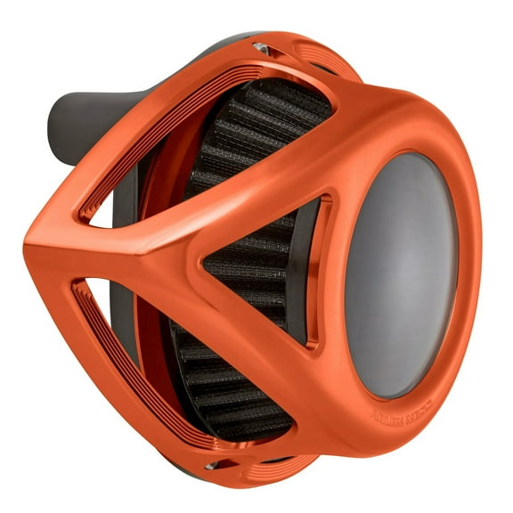 Arlen Ness Clear Tear Orange Air Cleaner (600-001)