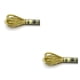 thumbnail image 1 of Bearachild Hilo de cableado de punto de cruz Línea de bordado de fibra de poliéster artesanal diferente para accesorio de regalo de Navidad GreenE699 Type10 NO10 Bearachild CBP289116, 1 of 6