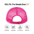 thumbnail image 2 of Zylioo XXL Trucker Mesh Cap,Adjustable Baseball Hat for Men with Big Heads,Lightweight and Breathable Summer Cap, 2 of 5