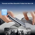 thumbnail image 3 of Ultra-Thin Foldable Magnetic Phone Mount Car Phone Mount 270°Adhesive Cell Phone Holders for Your Car/Gym/Mirror,Universal Phone Stand for Car Compatible with iPhone & Android(Weak Magnetism), 3 of 9