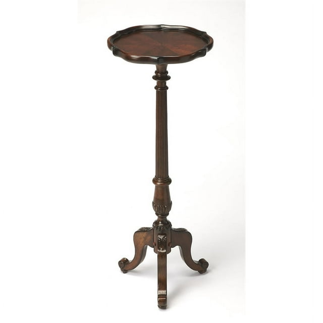 Butler Specialty Support de Plante Traditionnel sur Pied en Brun Foncé