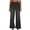 Black, variant on Flare Jeans for Women Trendy Mid-Low Waist Pants Bootcut Bell Bottom Jeans Stretchy Denim Y2K Pants with Pockets