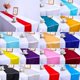 thumbnail image 2 of 1pc Multicolor Satin Table Runner Autumn Table Runner For Dining Table Christmas Wedding Decoration Red Chemble Mariage 30*275cm, 2 of 5