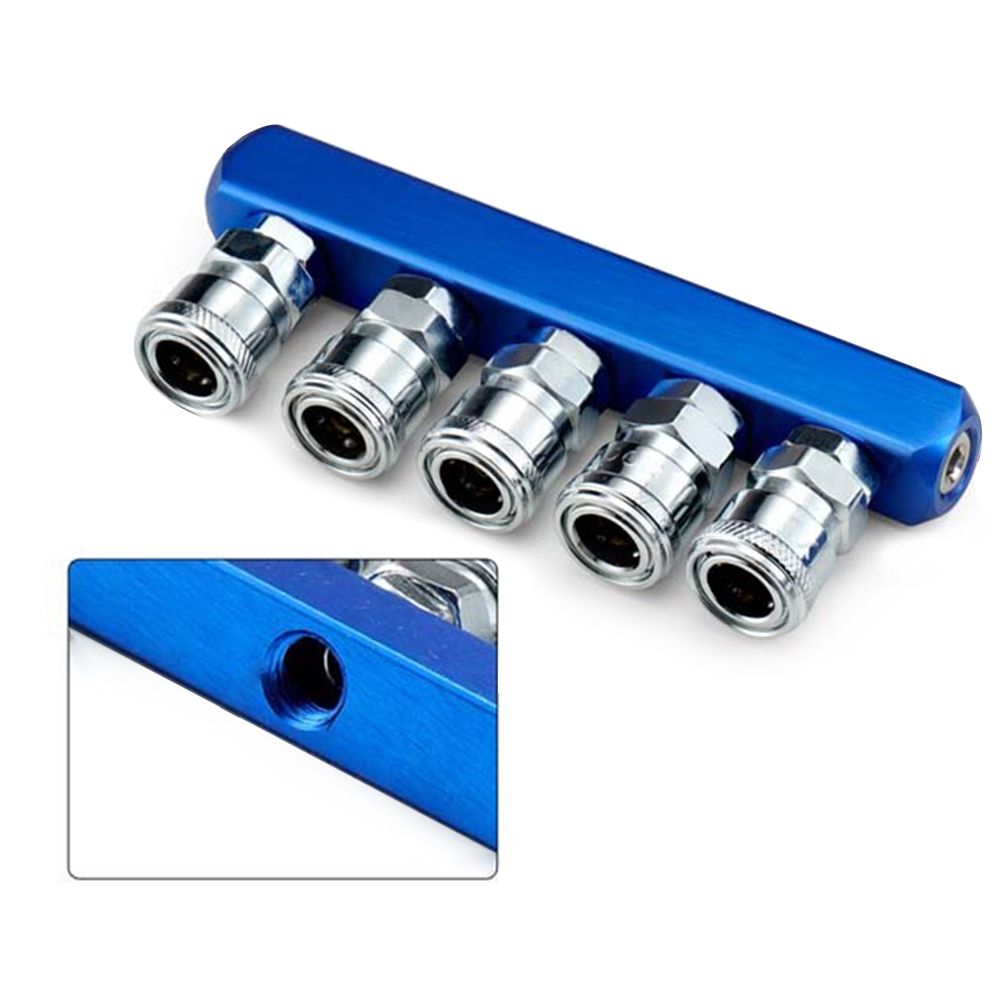 2 way 4 Way 3 way 5way Multi Splitter Coupler Manifold C Type Quick Connector Air Distributor