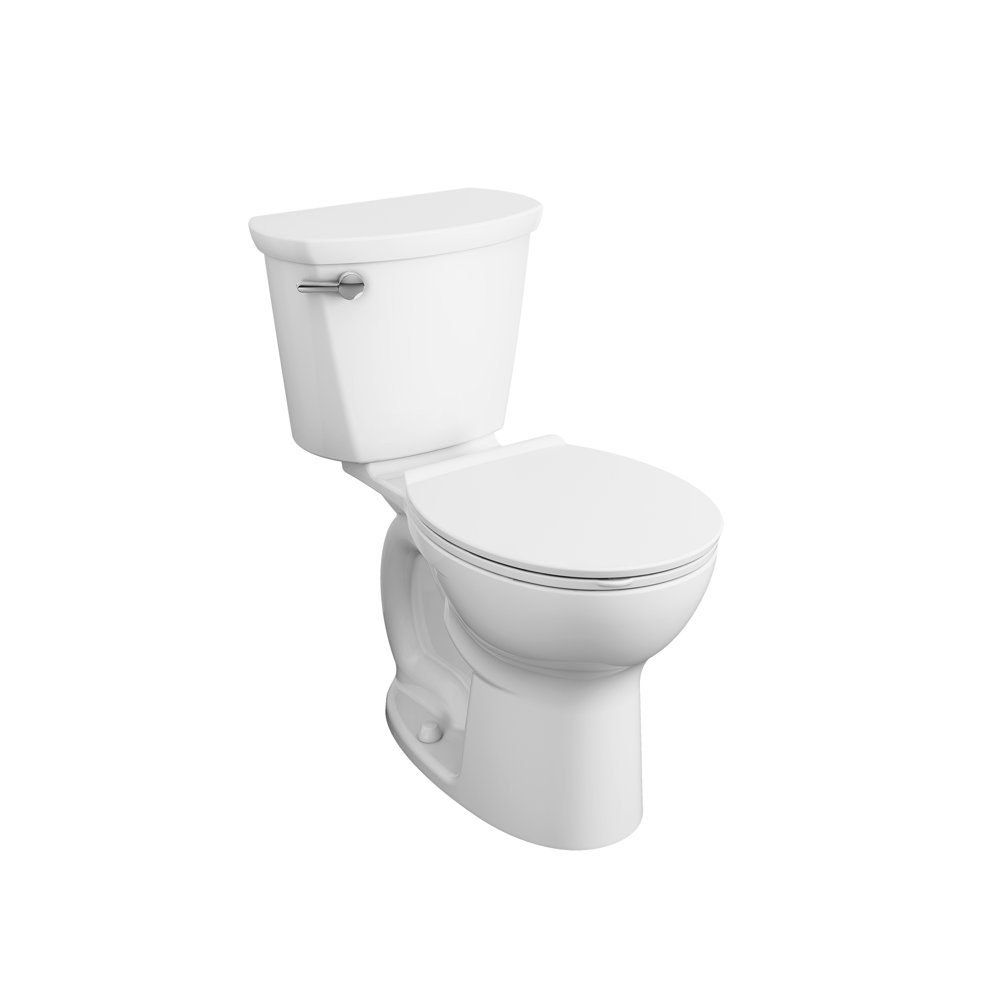 American Standard Cadet Pro 2piece 1.6 GPF Round Toilet in White with