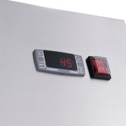 Global Industrial 243216 Nexel Reach in Split Door Freezer - 2 Solid Doors 23 cu. ft.