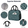 thumbnail image 4 of Womens DarkGreen Dinosaurs Pattern Lunch Box for Work,Insulated Lunch Bag for Women,Loncheras Para Mujer,Leakproof Adult Lunch Bag for Work,Beach,Travel,Picnic,Camping, 4 of 7