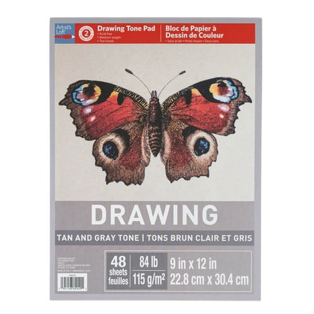 UPC: 0195158699401 | Tan & Gray Tone Drawing Pad by Artist s Loft™