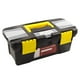 thumbnail image 1 of Wartleves Caja de almacenamiento de herramientas de plástico de 10" con bandeja extraíble y organizador de compartimentos Locka✨a, 1 of 6
