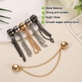 thumbnail image 6 of 6 PCS Magnetic Clothing Clips with Chain, Multi-Function Magnet Button Pins Hijab Cuff Clips for Fixing Hem of Clothes Long Pants Legs Sleeves of Shirts, 6 of 7