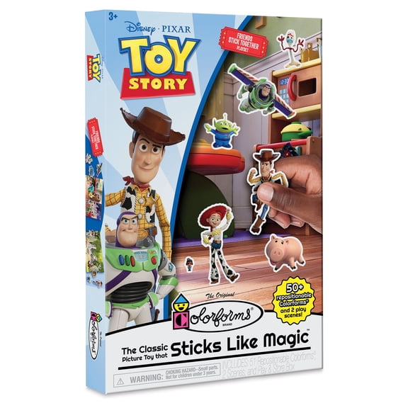 Colorforms Toy Story Stick and Play Stickers Set