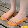 thumbnail image 5 of Daolelai Ladies Slippers New Colorful Flip Flops Bathing Non- Portable Beach Sandals, 5 of 5