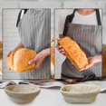 thumbnail image 6 of 9 Inch Round Bread Banneton Proofing Basket Set of 2 – Bread Baking Kit Sourdough Proofing Basket for Artisanal Bread – Bread Making Tools For Professional & Home Bakers (9 inch round- 2 pack), 6 of 7