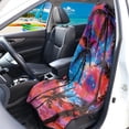 thumbnail image 3 of XYZCANDO Palm Trees Car Seat Towel Cover Waterproof, Suitable for Van SUV Seats Truck Seat, Terry Cloth Car Seat Covers, for Cars SUVs, 3 of 6