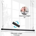 thumbnail image 2 of Closet Rod, 15-40 Inch Adjustable Hanging Organizer, 35 Inch Height Space-Saving Clothes Bar, 2 of 7