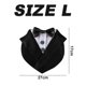 thumbnail image 2 of Formal perro esmoquin boda perro bandana collar perro collar con pajarita ajustable perro pajarita collar bandana, 2 of 5