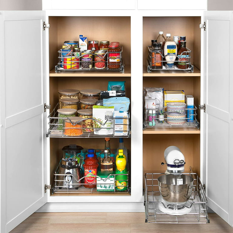Kitchen Pantry Organizers, Pantry Pull-outs, Shelves & Cabinets
