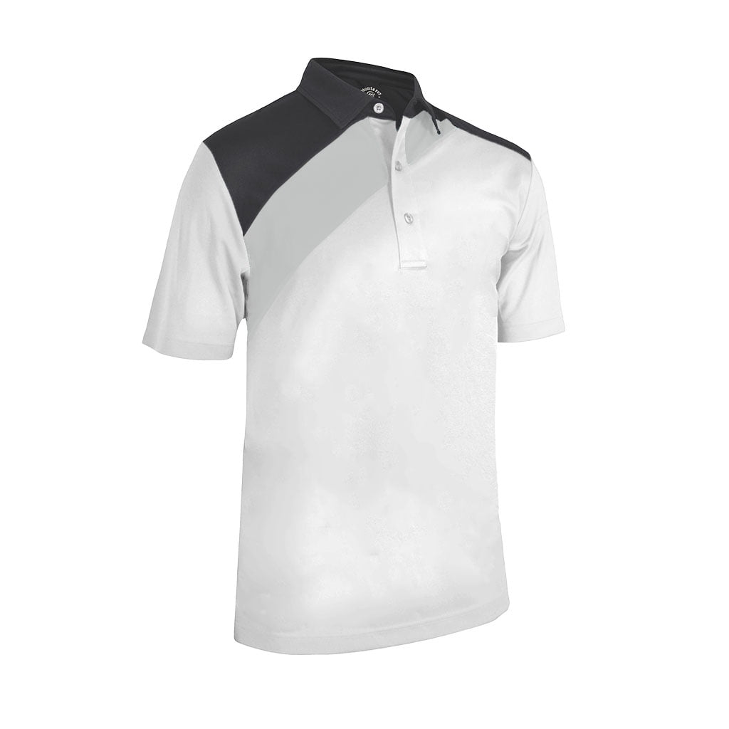 Monterey Club Men's Aero Double Colorblock Golf Polo Shirt #1177 ...