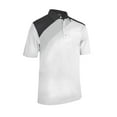thumbnail image 1 of Monterey Club Men's Aero Double Colorblock Golf Polo Shirt #1177, 1 of 2
