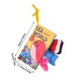 thumbnail image 3 of Interactive Sensory Cloth Book for Early Learning and Developmental Play with Crinkle Sounds, 3 of 5
